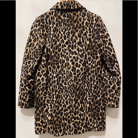 Zara Leopard Oversized Blazer - Picture 6 of 7